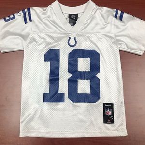 NFL Colts Peyton Manning #18 Boys Jersey- Small